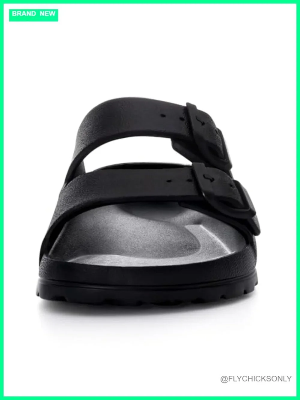 Arch Support EVA Slide Sandals with Adjustable Buckle Straps